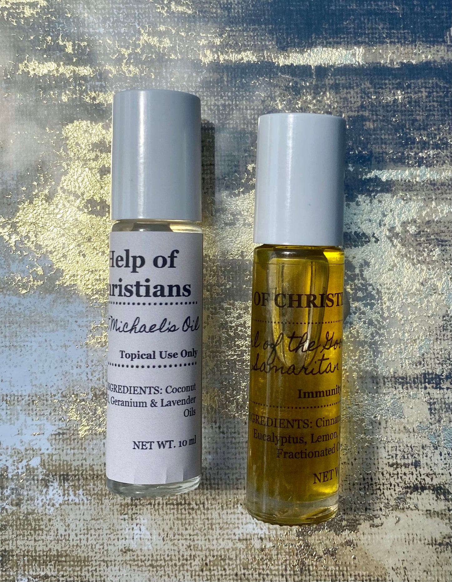 Combo Pack! Oil of the Good Samaritan & Saint Michael’s Oil Rollers