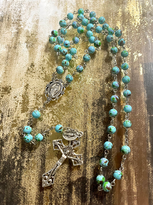Miraculous Medal Rosary ￼