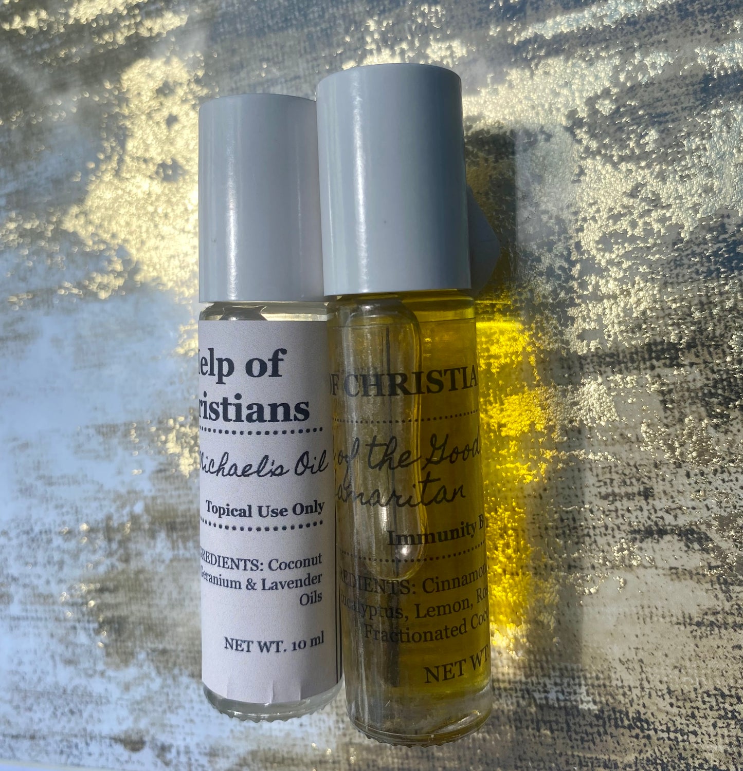 Combo Pack! Oil of the Good Samaritan & Saint Michael’s Oil Rollers