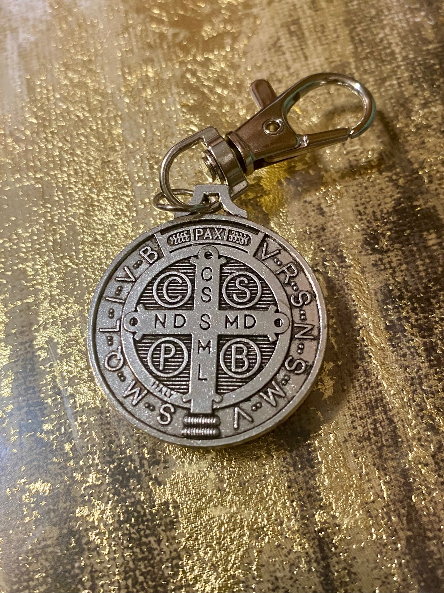 Saint Benedict Keychain