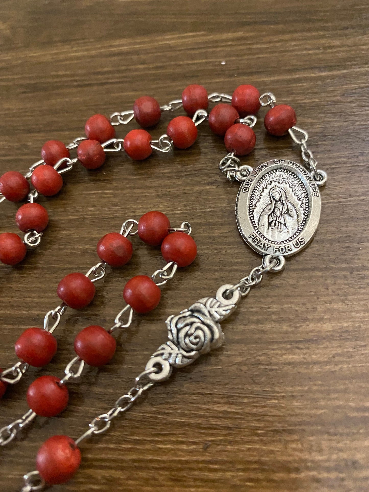 Our Lady of Guadalupe Rose Scented Rosary