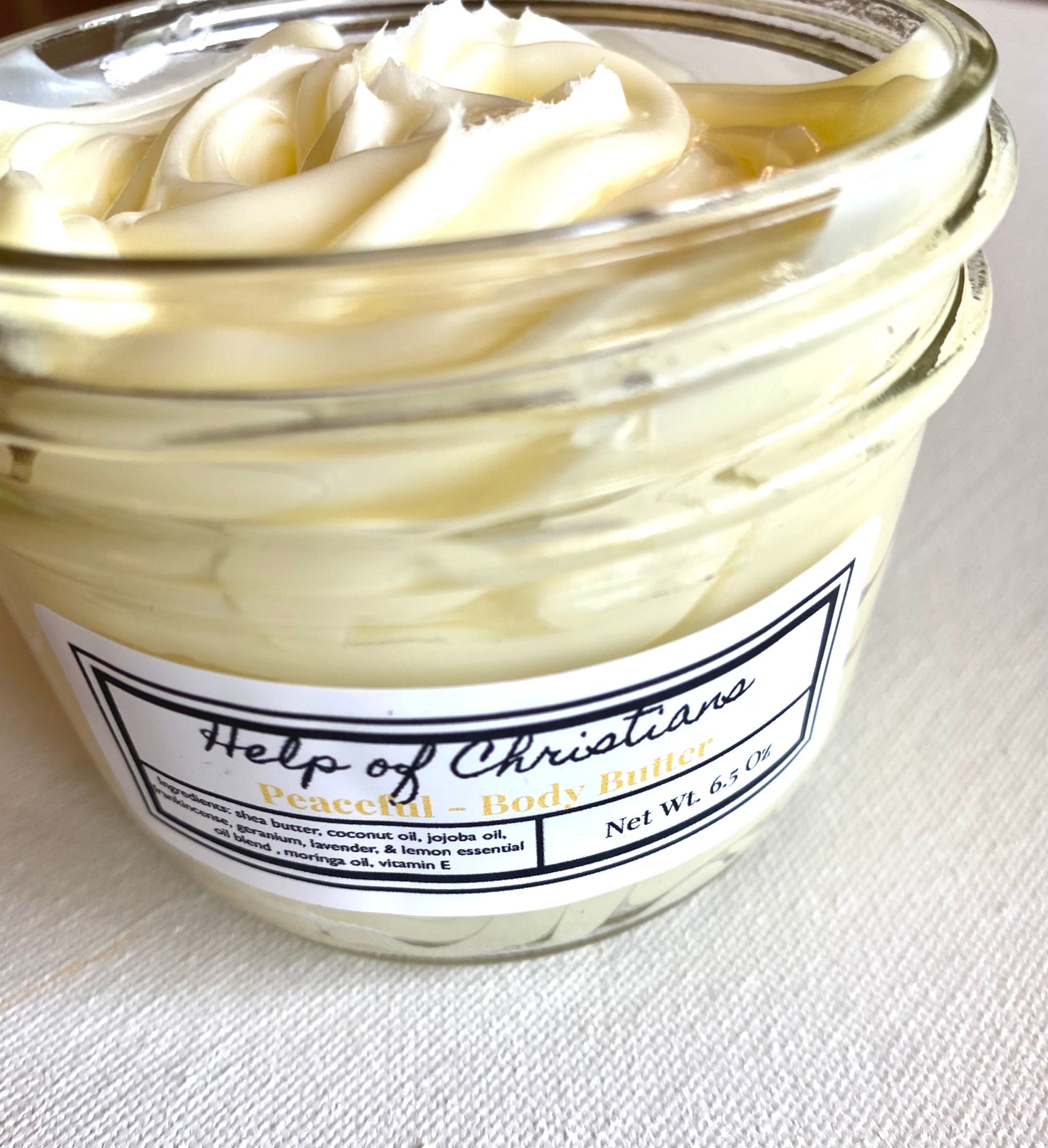 John 14:27 Peaceful Body Butter 8 oz