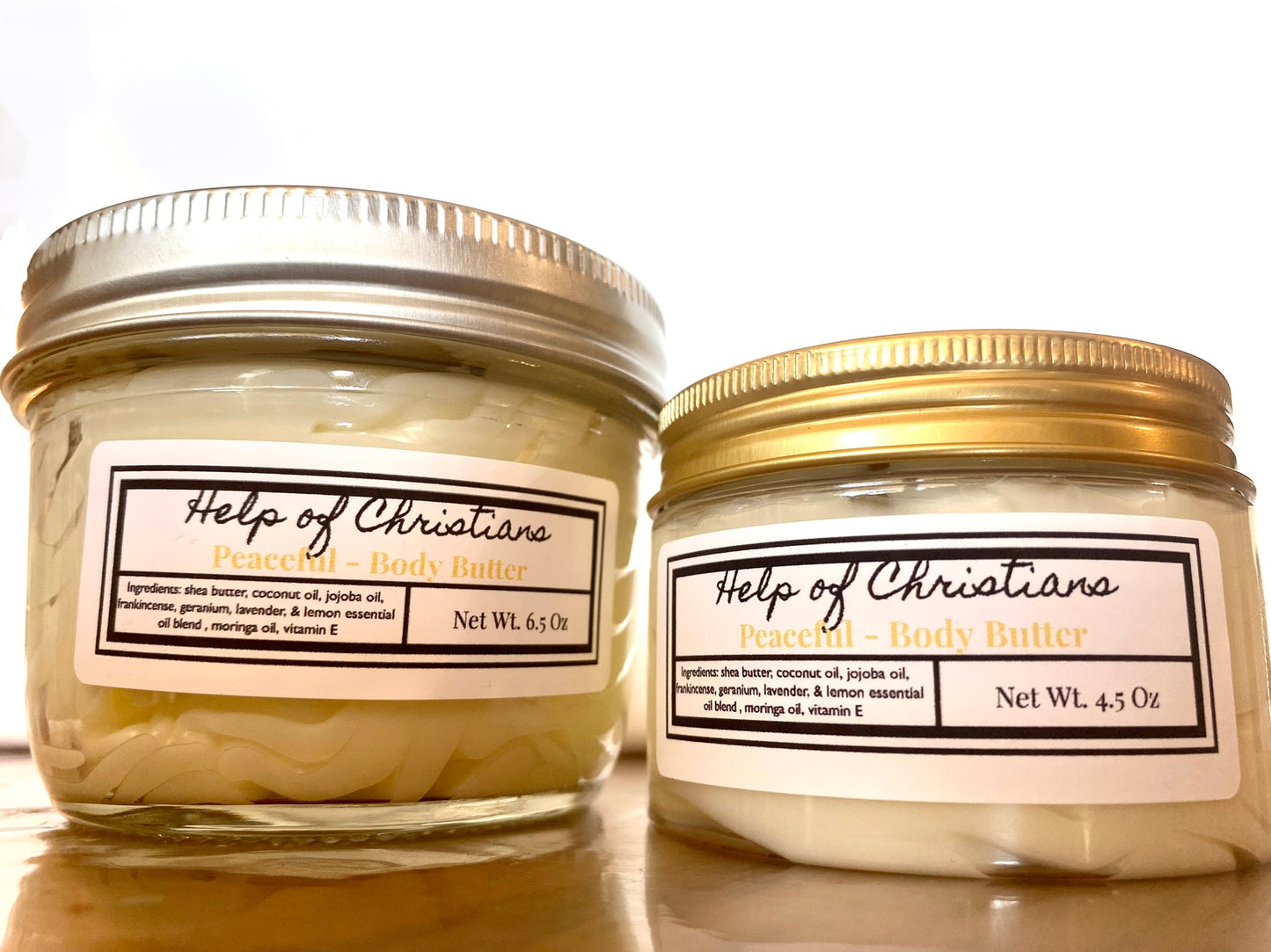 John 14:27 Peaceful Body Butter 8 oz