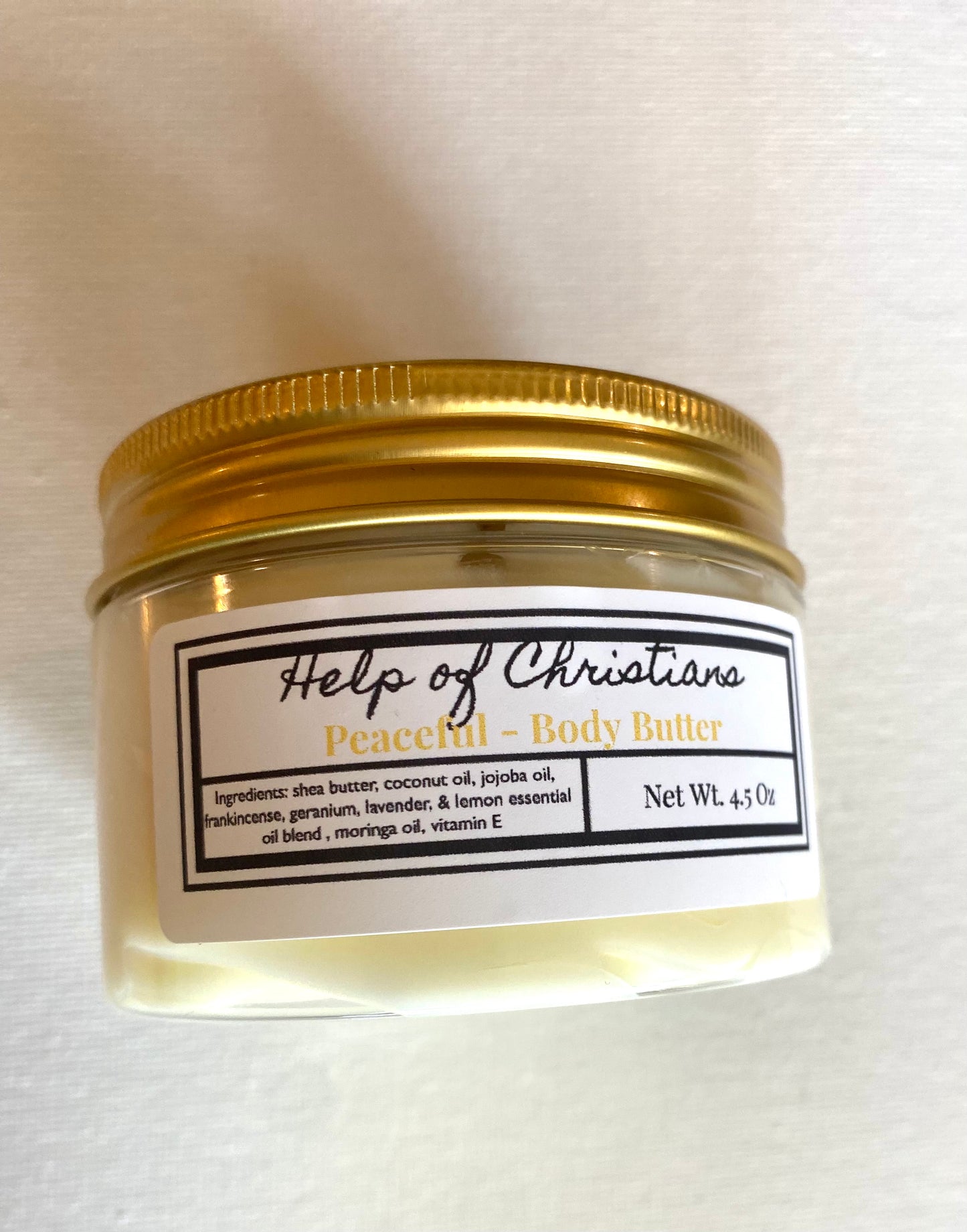 John 14:27 Peaceful Body Butter 8 oz