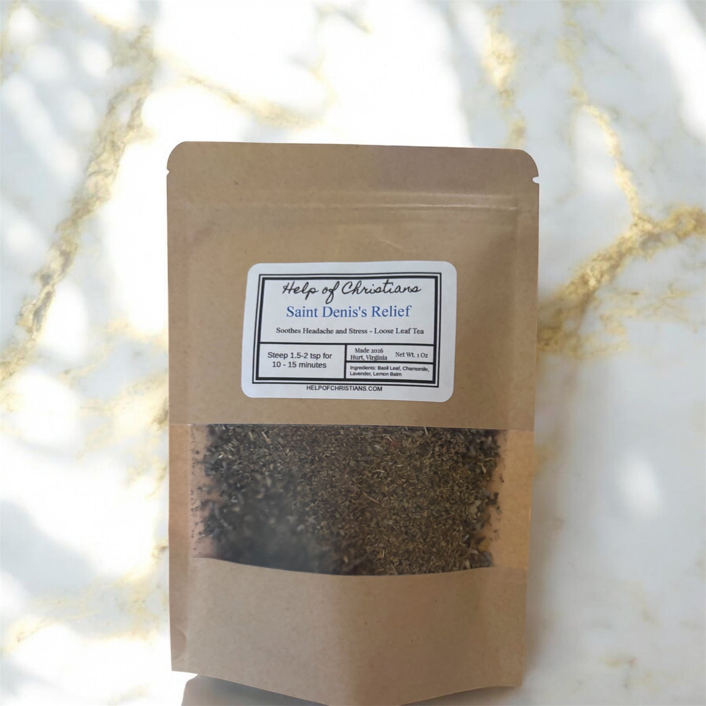 Saint Denis’s Stress & Headache Tea
