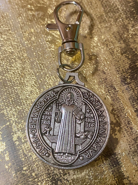 Saint Benedict Keychain