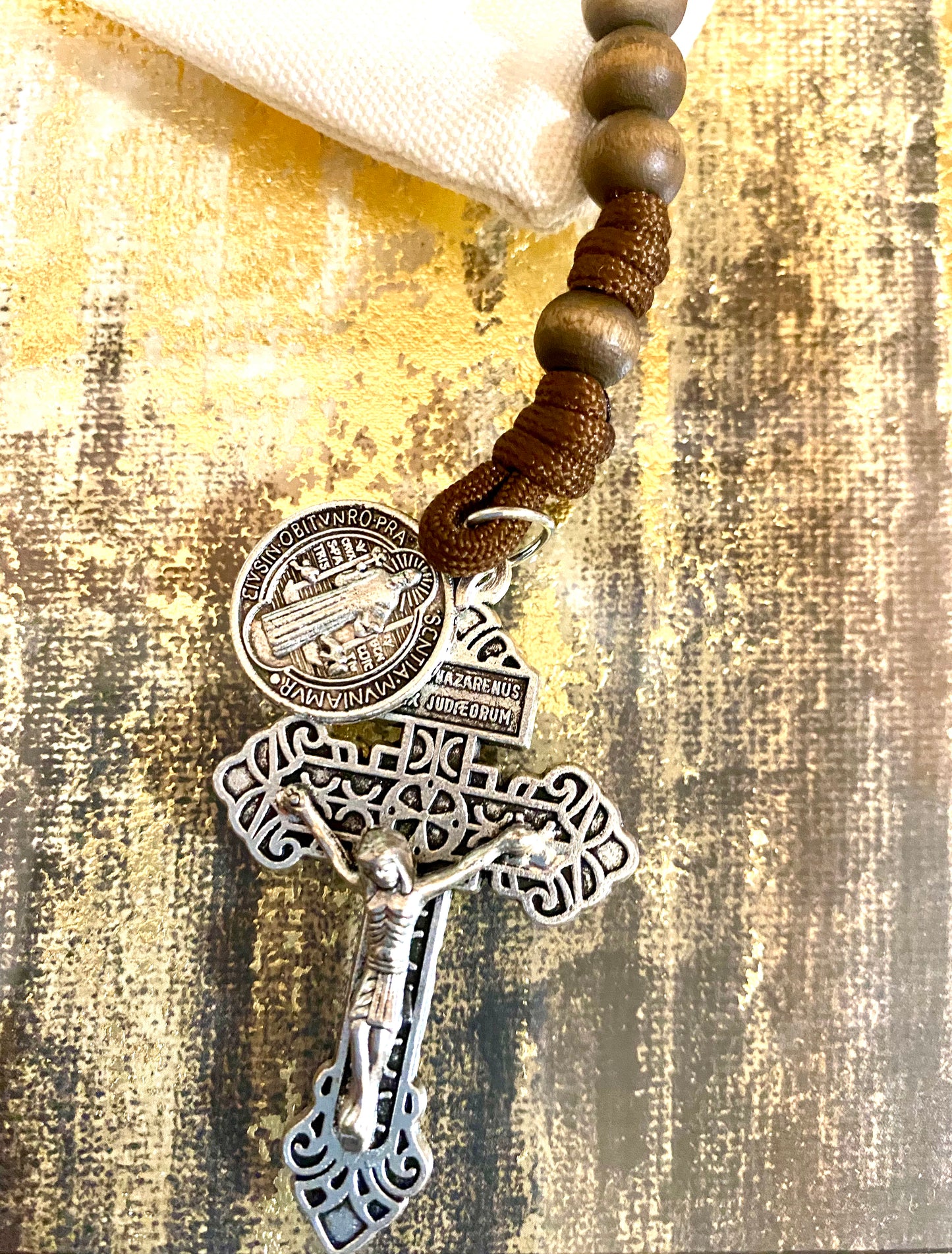 Saint Joseph’s Rosary with Saint Benedict Medal